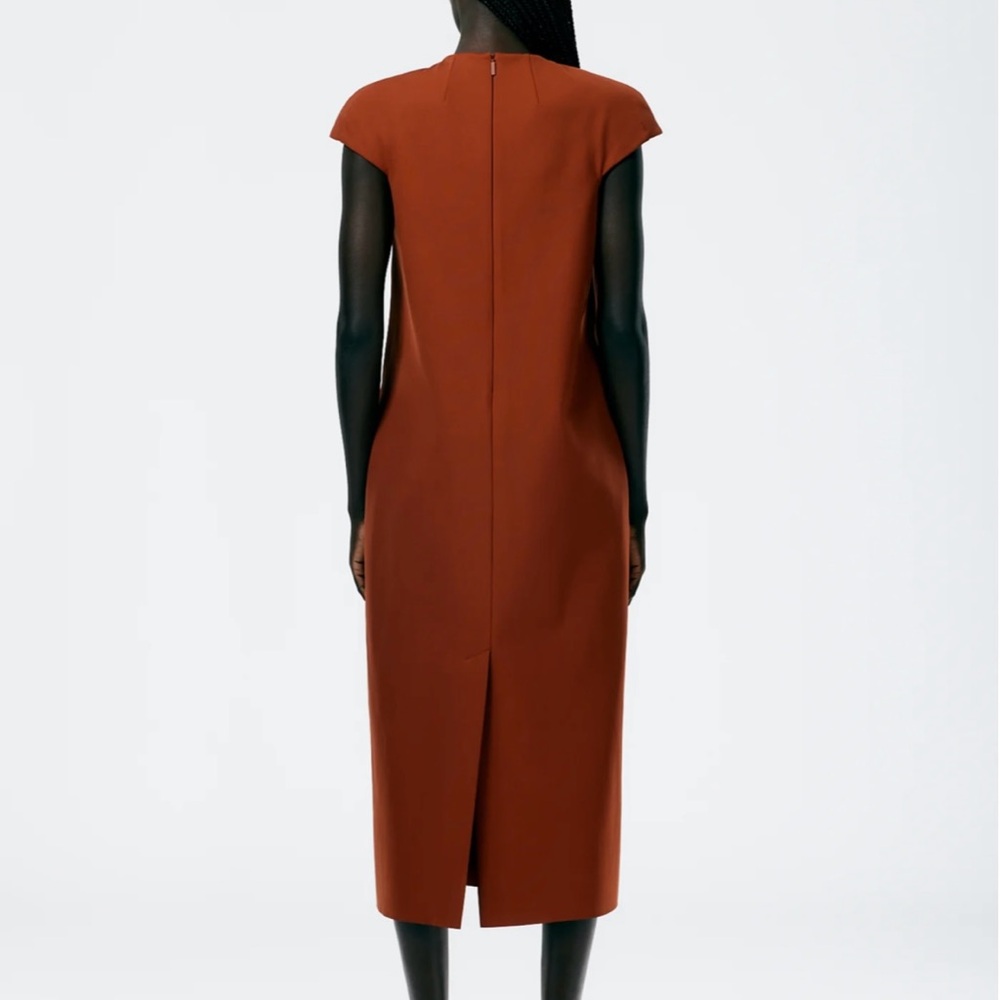 Tibi Compact Ultra Stretch Knit Lean Sleeveless Dress - Picture 2 of 6